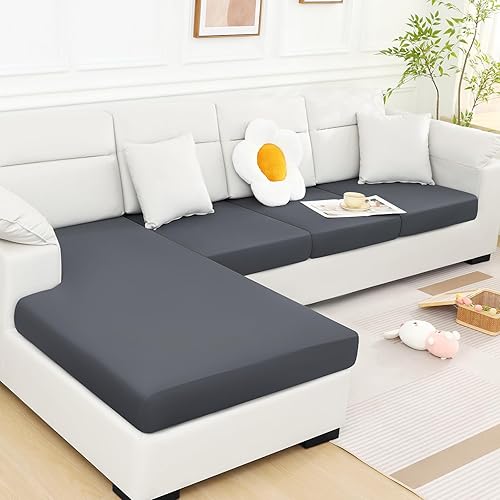 Miniatura 57 de Smiry Fundas de cojín de sofá con estampado, fundas de sofá elásticas y suaves para sofá, funda de sofá antideslizante lavable protector de muebles