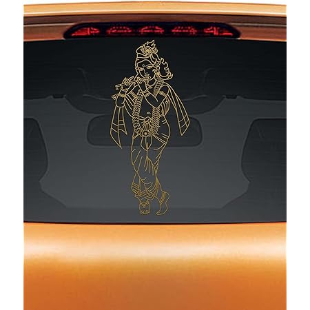 TO-HIT Krishna Radium Sticker for CAR and Bike : Amazon.in: Car & Motorbike