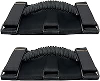 Vista 13 de Manijas de agarre de barra enrollable para Jeep, paquete de 4, asas de agarre para Jeep para Wrangler JK YJ TJ JL & Gladiator JT 2021 2022 2023 2024