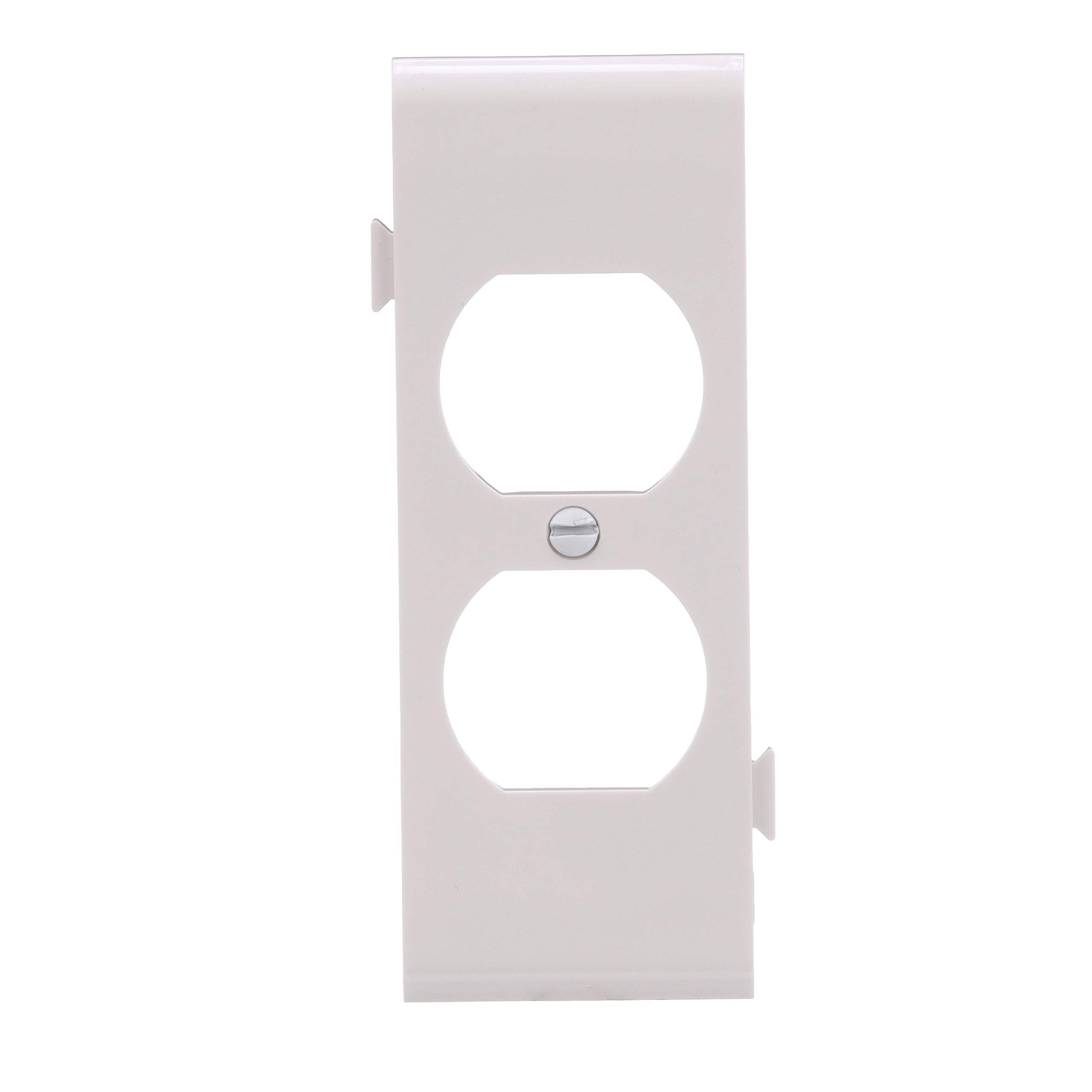 EATON STC8W Arrow Hart Mid Size Wall Plate, 1 Gang, 4-1/2 in L X 2-3/4 ...