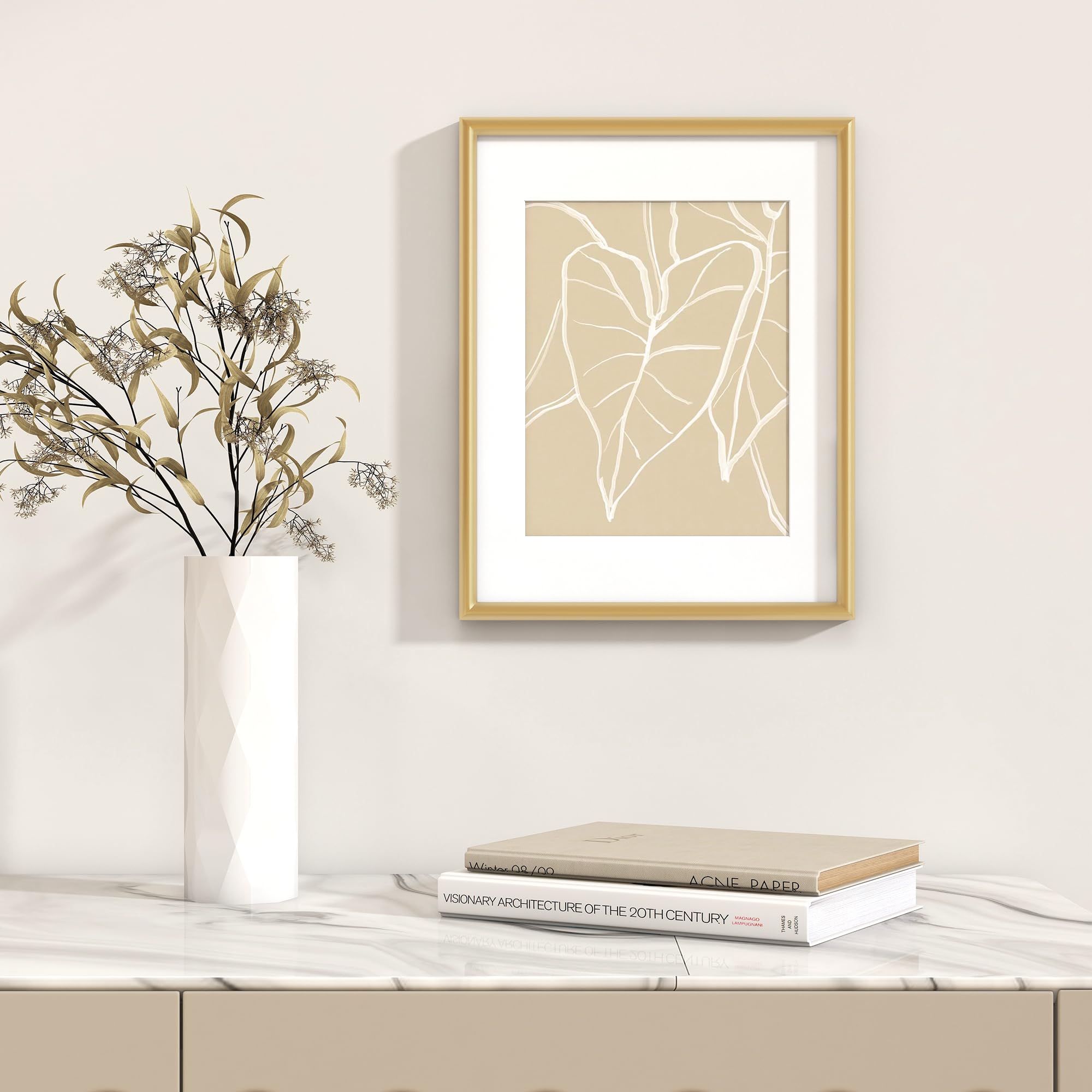 Amazon.co.jp: Fun Memories ゴールド 11x14インチ 写真フレーム