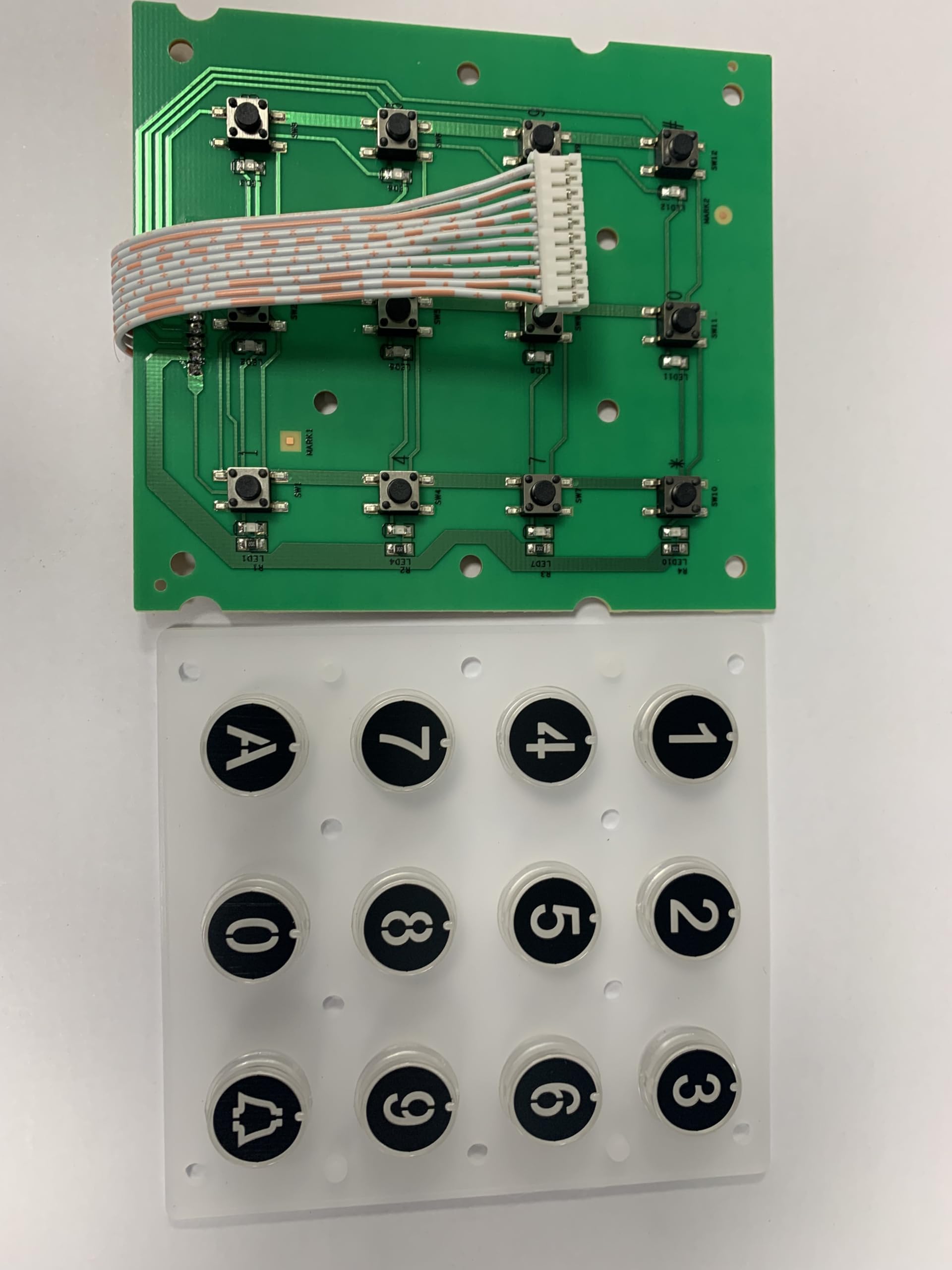 Ensemble de plaques de clavier Milo Fermax pour interphone