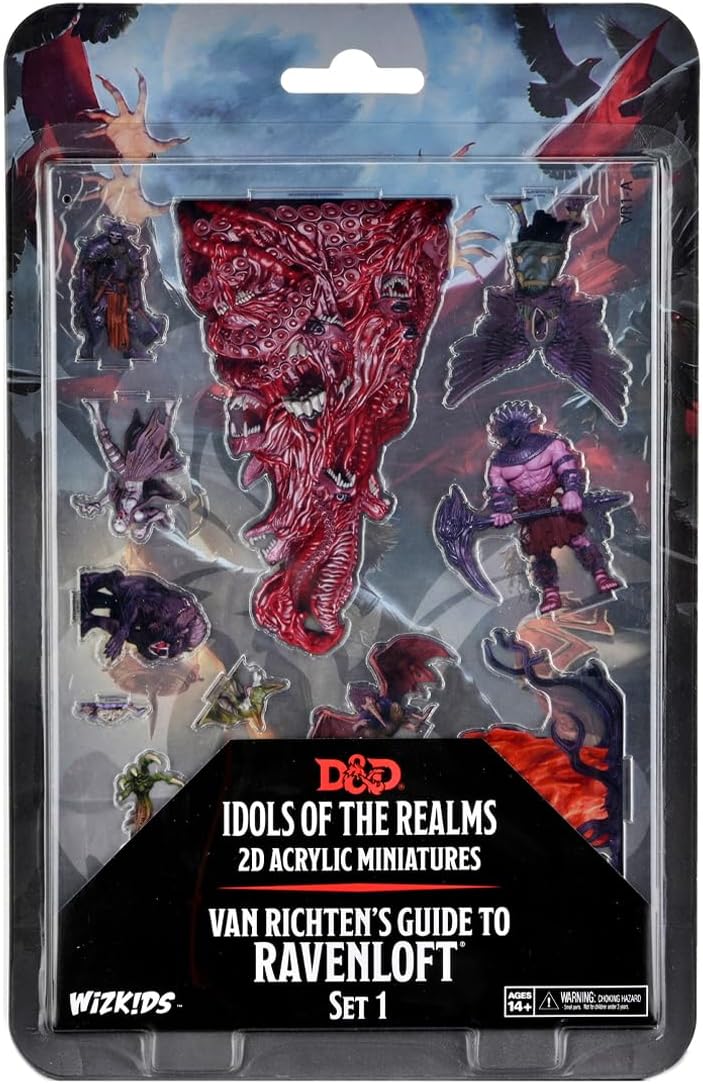 WizKids D&D Idols of The Realms: Van Richten's Guide to Ravenloft - 2D Set 1