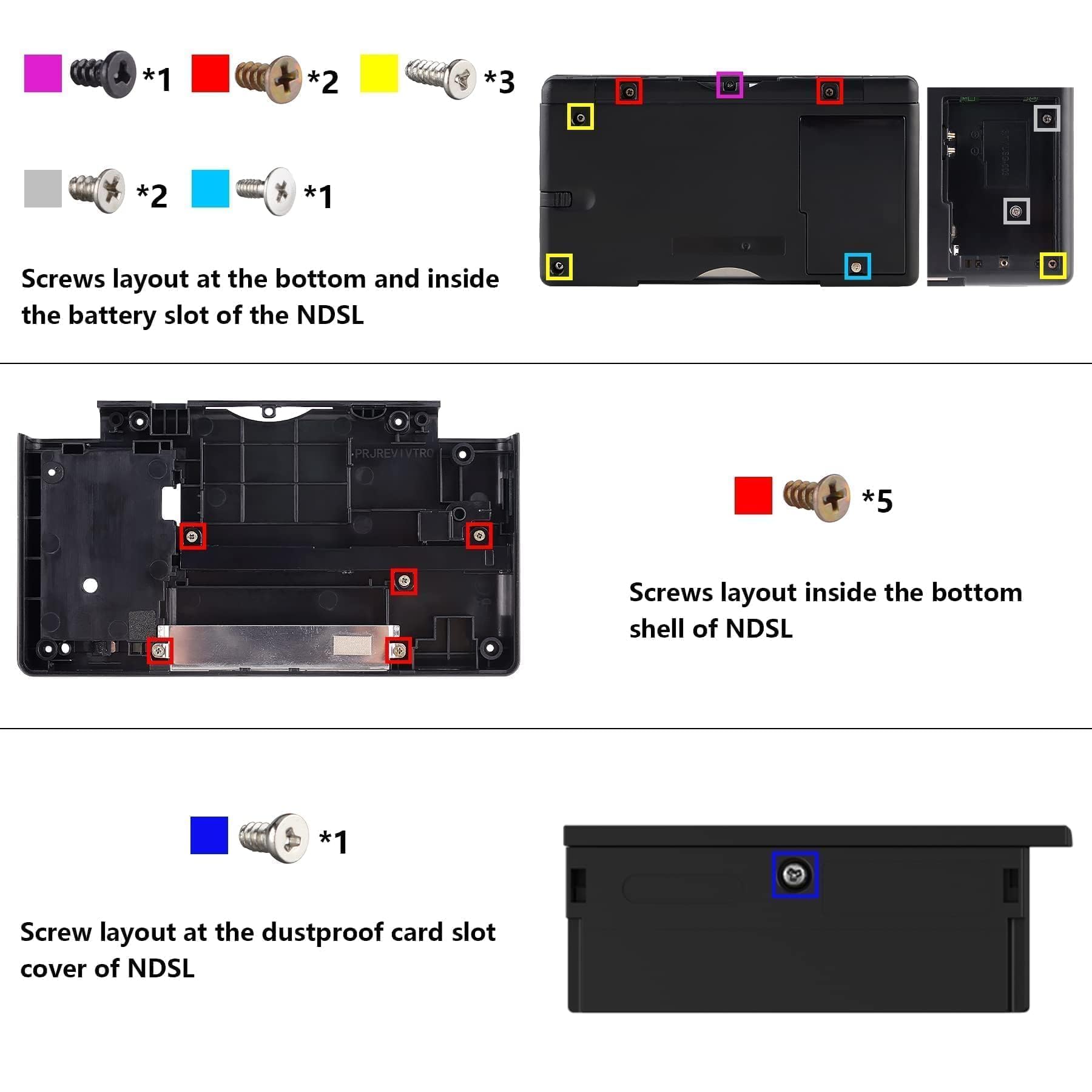 eXtremeRate Carcasa para Nintendo DS Lite Funda Protectora Personalizada Placa Cubierta Completa con Botones y Lente de Pantalla para Nintendo DS Lite NDSL-NO Incluye Consola(Clásico SFC SNES EU)