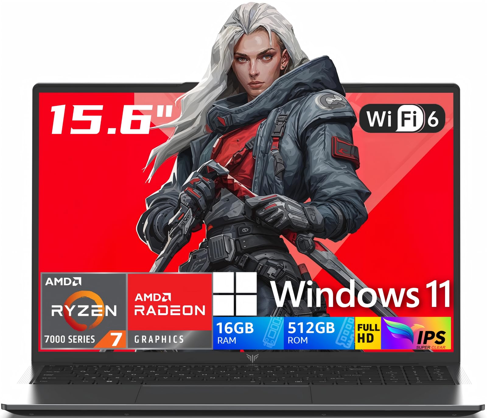 Amazon.com: 2026 AMD Gaming Laptop with Ryzen 7 5700U Processor(8C