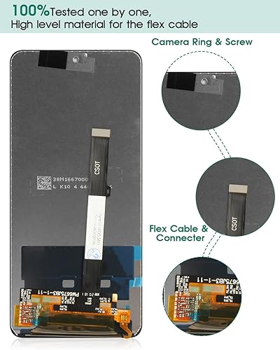 Miniatura 6 de para Xiaomi Poco X3 Pantalla LCD para Xiaomi Poco X3 Pro Digitalizador para Redmi Note 9 Pro 5G Reemplazo de pantalla MZB07Z0IN para Xiaomi Mi 10T