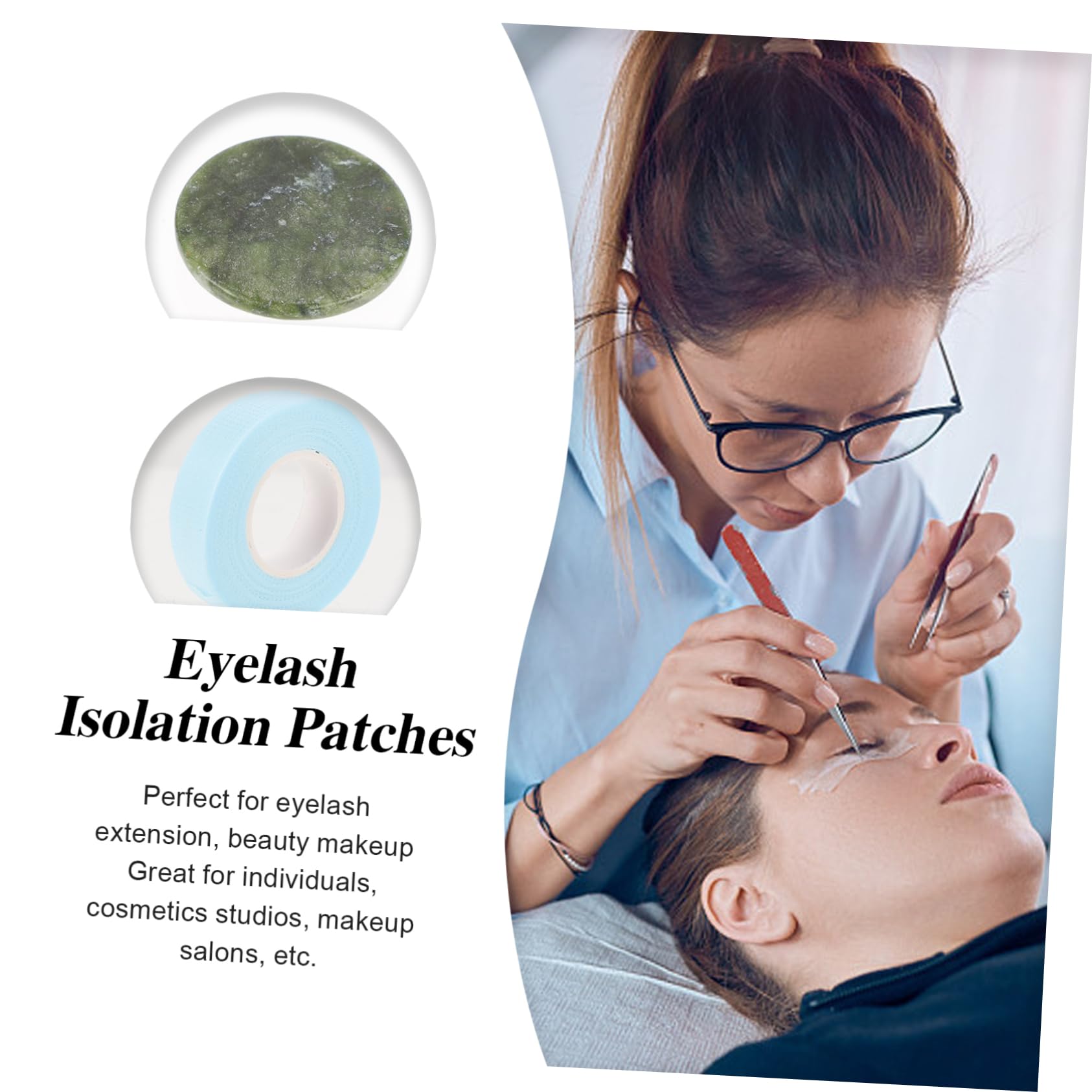 Beatifufu Premium Eyelash Extension Tapes Isolation Patches Set for Professionals Diy