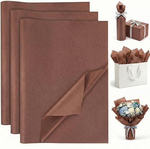 Miniatura 19 de Koogel 120 hojas de papel de seda a granel, papel de regalo de 20 x 14 pulgadas para bolsas de regalo de Navidad, manualidades, boda, fiesta