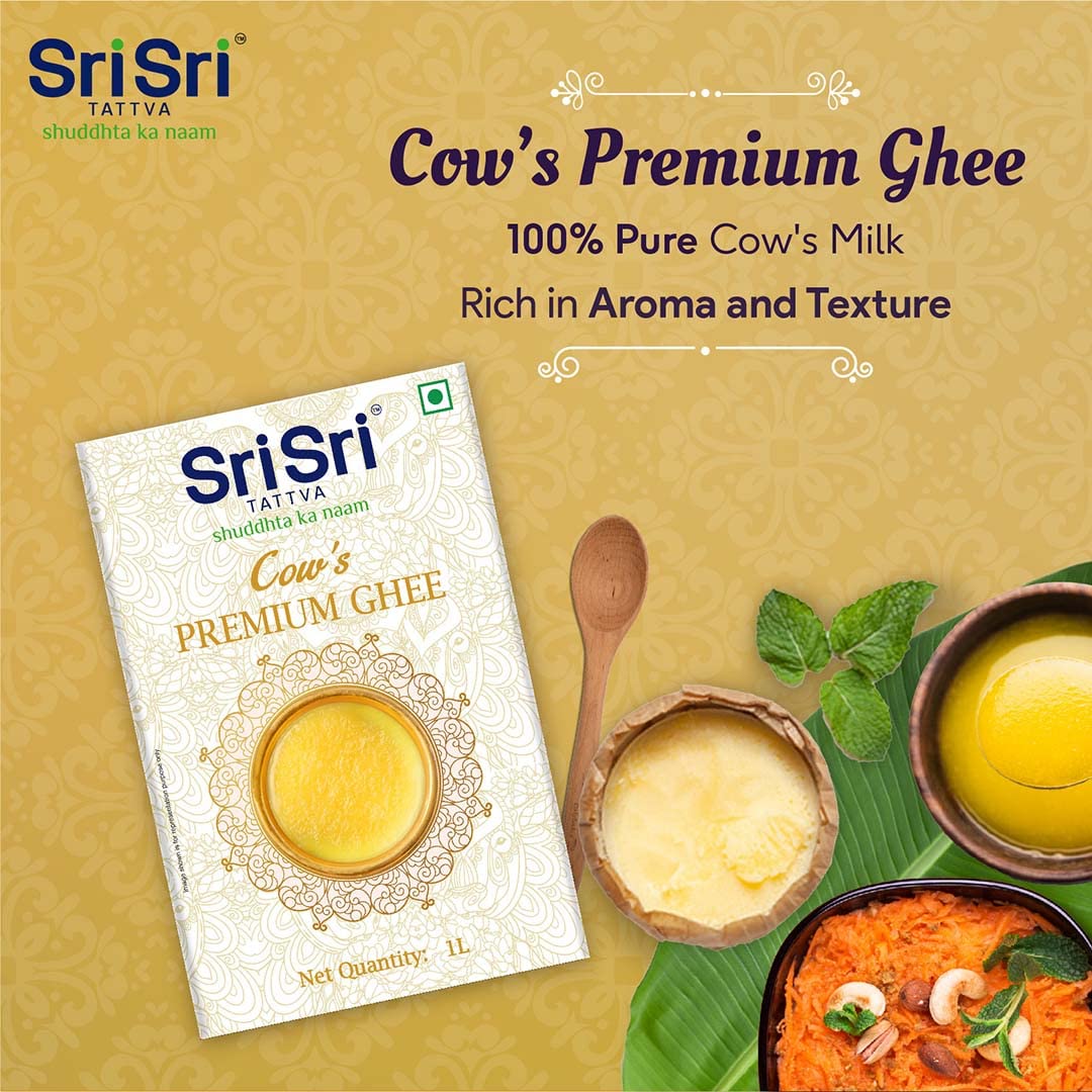 Sri Sri Tattva Cow’s Premium Ghee,1L