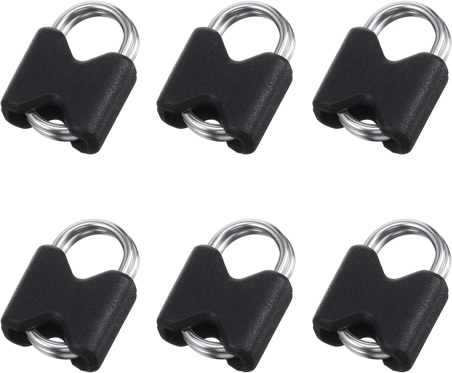 Molain 6Pcs Stainless Steel Oval Split Rings, Compatible...