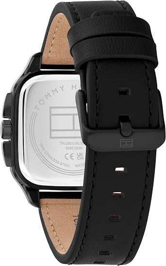 Tommy Hilfiger Analogue Multifunction Quartz Watch for Men - Available with Stainless Steel or Leather Bracelet