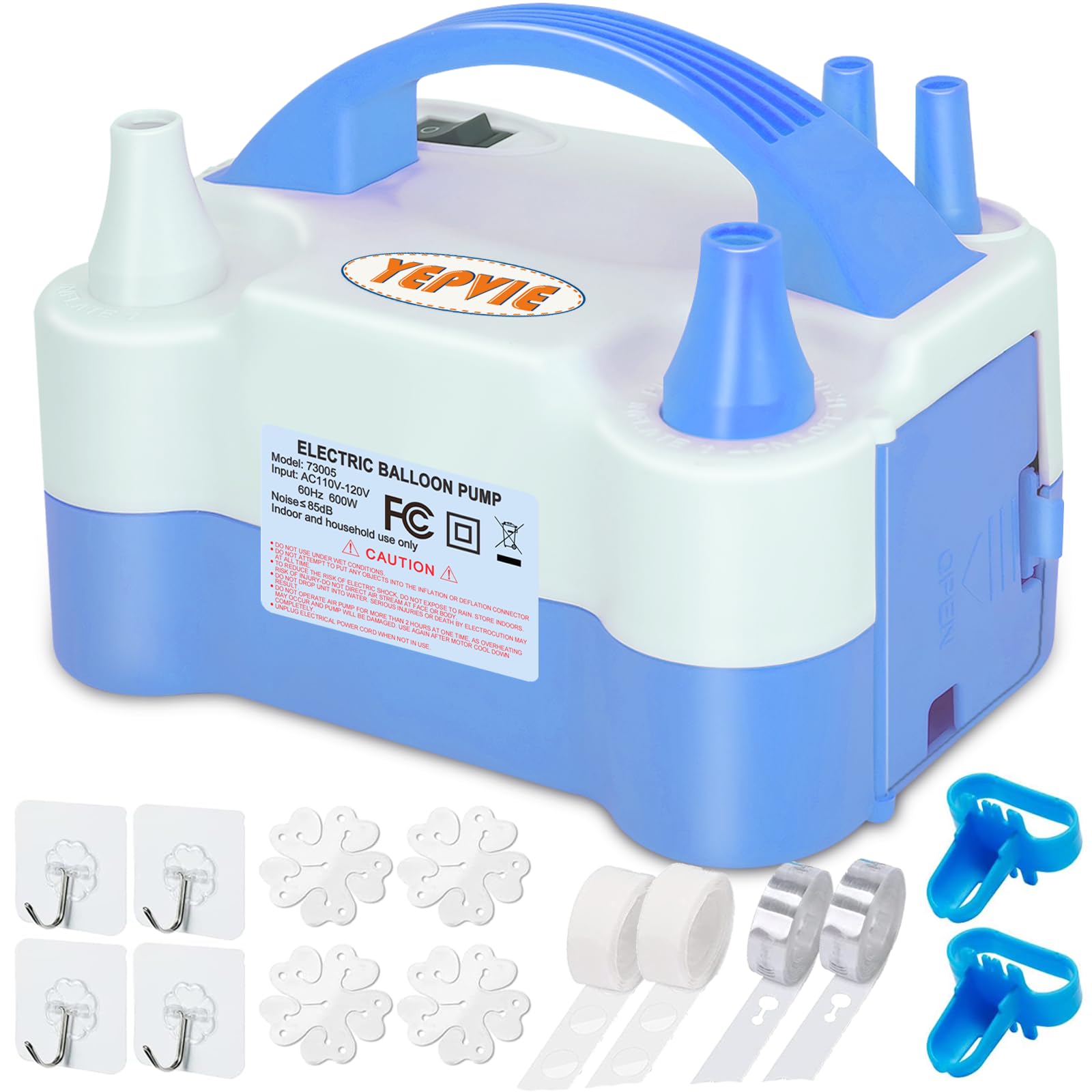 YEPVIE Electric Balloon Pump - inflation devices and accessories | Mubboo