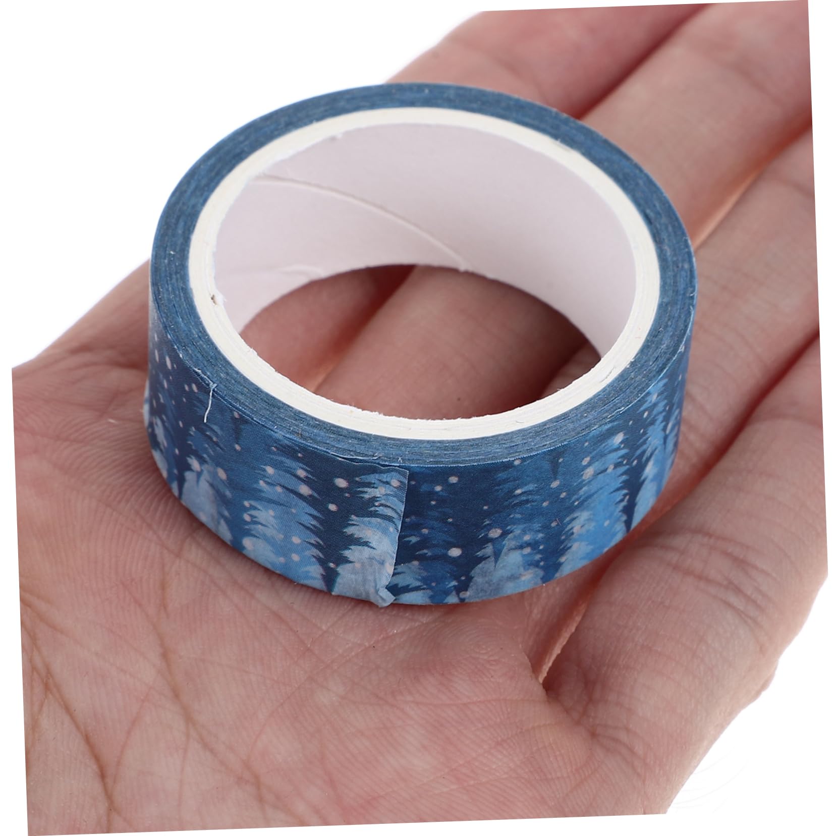 Tofficu 5 Set Washi Tape Washi-tape Decorazioni Natalizie Arredamento Natalizio Adorn Nastri Di Fiocchi Di Neve Natale Nastro Washi Invernale Nastri Adesivi Carta Giapponese 10 * 5