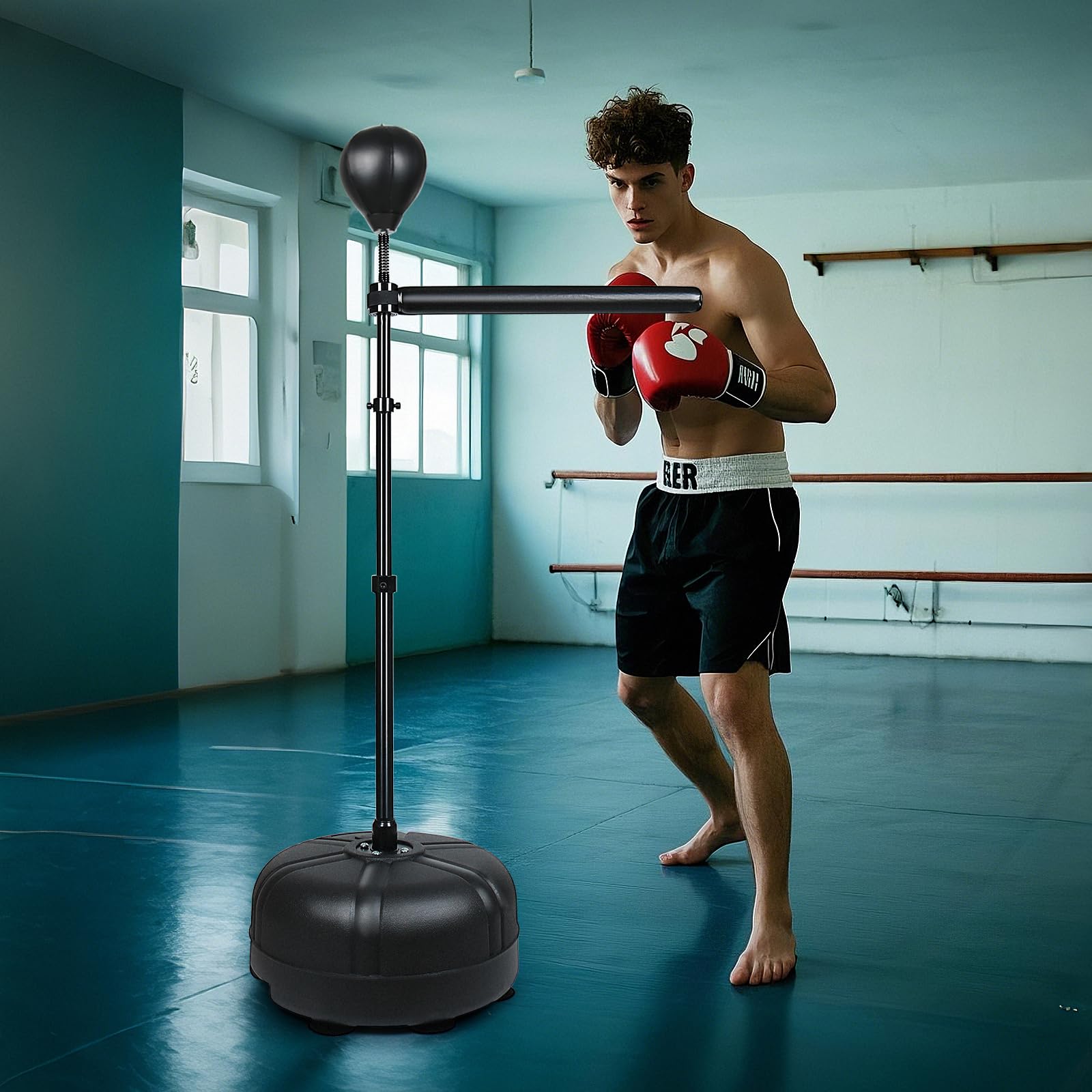 Kids Mua Boxing Bar With For Kids, Adjustable Height Boxing Punching Bag