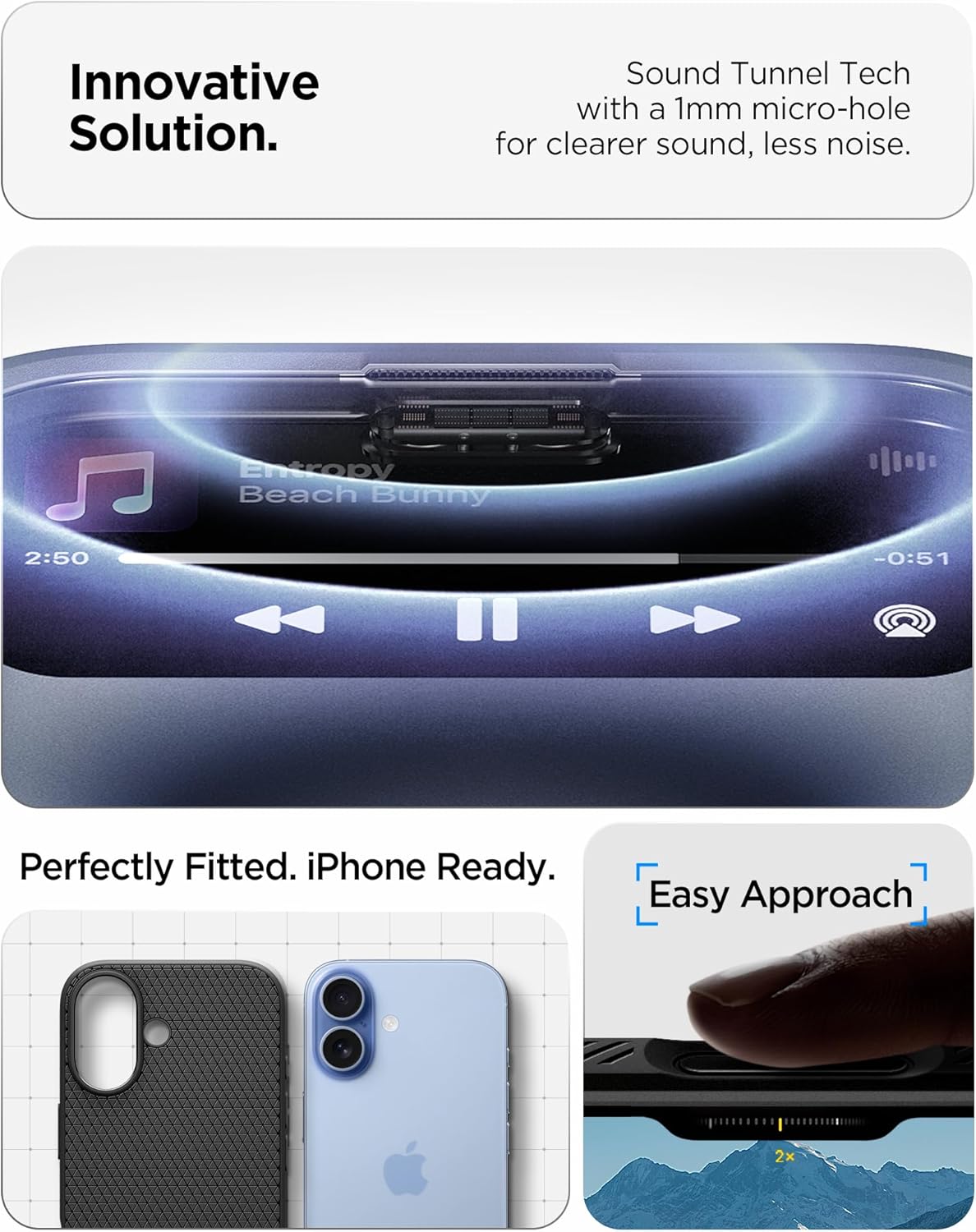 Spigen Case for iPhone 17 Case, Liquid Air Designed for Apple iPhone 17 Case (2025) - Matte Black - Image 7