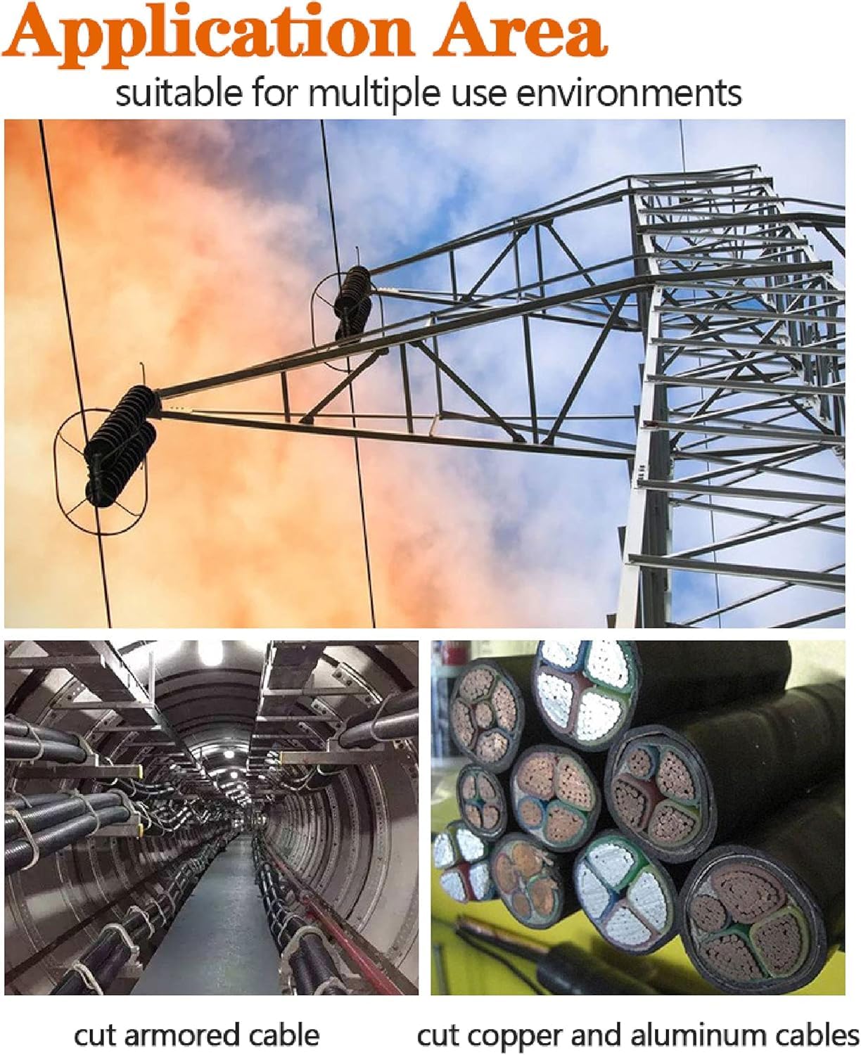 Hydrauliczne nożyce do kabli, narzędzie do cięcia kabli o dużej wytrzymałości, hydrauliczne nożyce do kabli, narzędzie do cięcia kabli 7T/8T/10T, hydrauliczne szczypce do cięcia kabli Cu/Al i