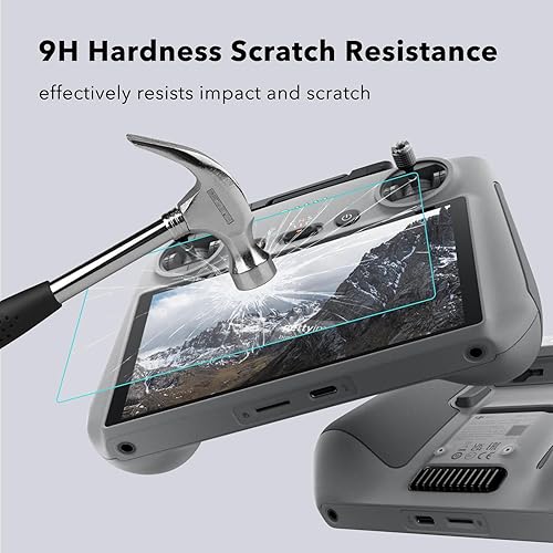 Miniatura 7 de SYMIK Funda rígida impermeable P330-A3 y protector de pantalla DJI RC 2 para DJI Air 3 Drone Series-Bundle
