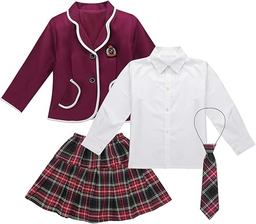 Miniatura 9 de TiaoBug Uniforme de colegialas japonesas de estilo británico, trajes de marinero, conjuntos de uniforme de escuela secundaria, disfraces de anime