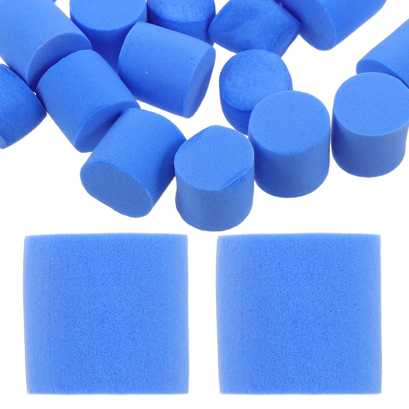 TOVINANNA 20pcs Ant Nest Sponge Plugs for Formicarium and Ants Blue Water Absorbing Sponge Stoppers with Maze Cotton Easy Maintenance Humidity Solution for Lab at Home