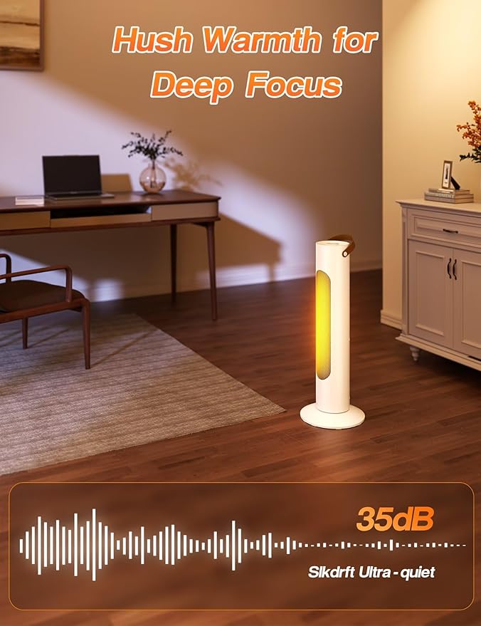 Calefactor Eléctrico Portátil Convector 1500W 120V miniatura 3