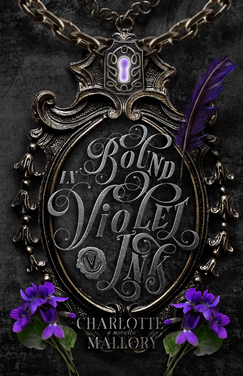 Bound in Violet Ink: Forbidden, Fated Mates Dark Romantasy