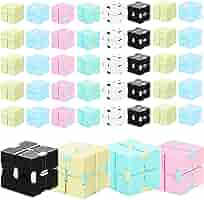 Amazon.com: Chivao 36 Pcs Infinity Cube Sensory Toy Handheld