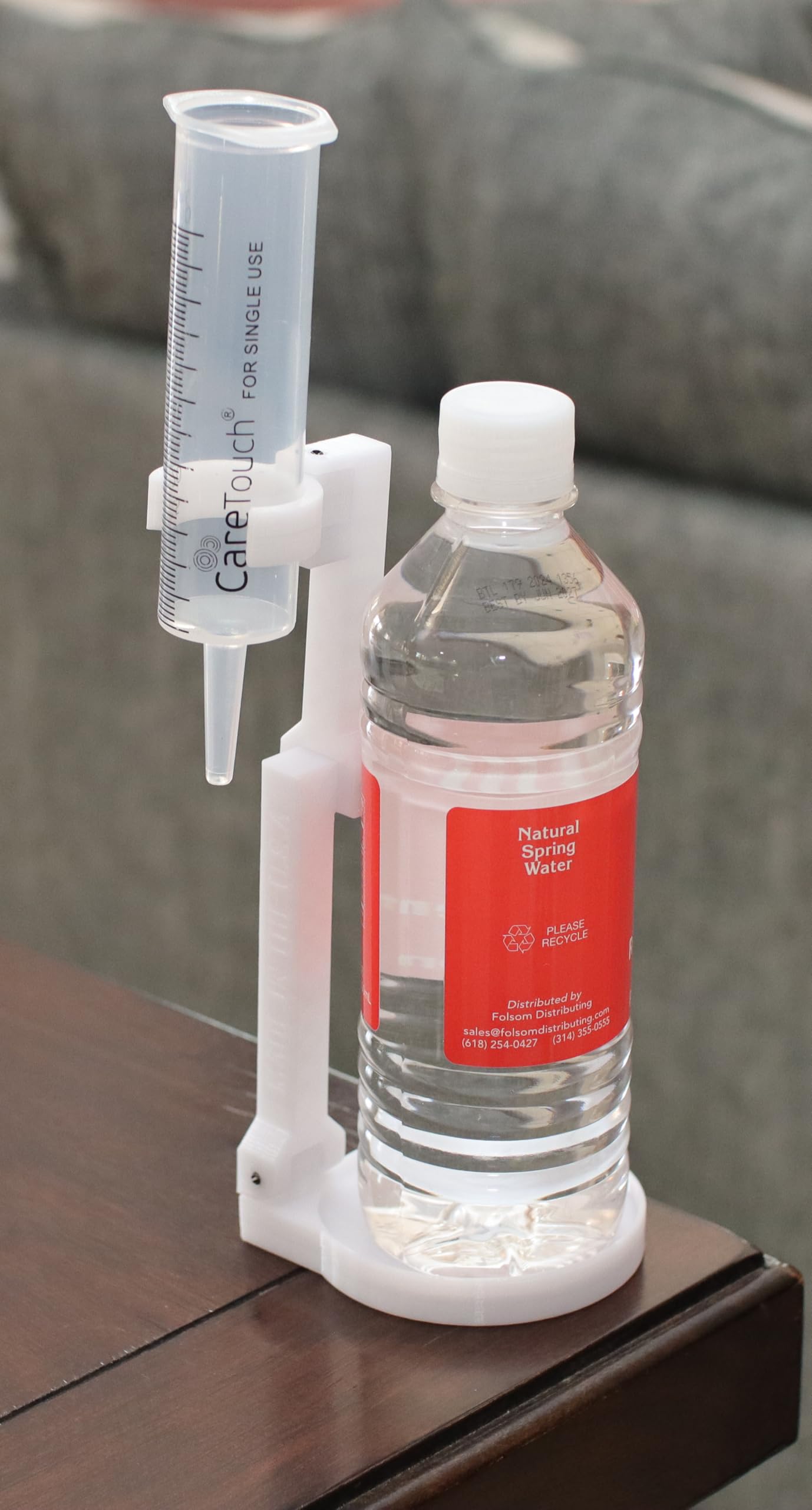 Folding Feeding Tube Holder