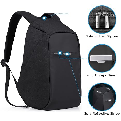 Oscaurt Anti theft Travel Backpack 