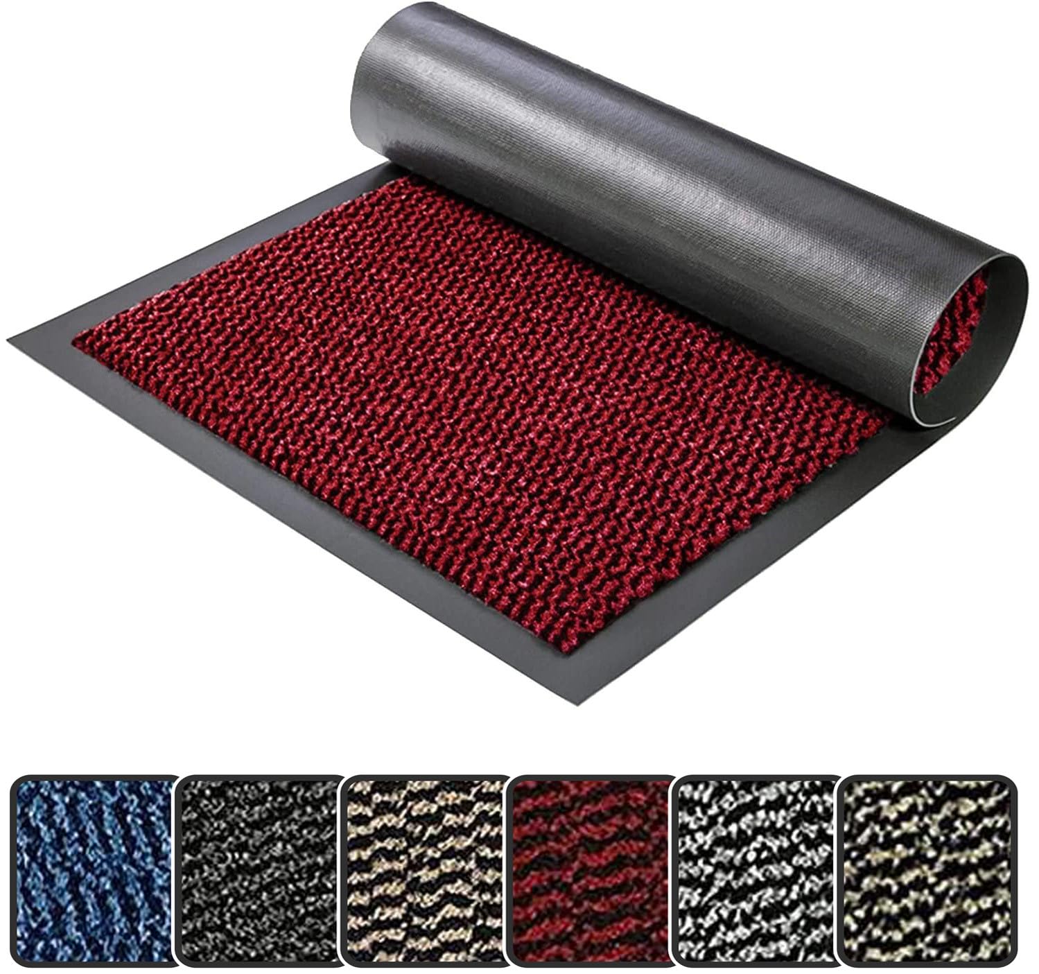 GULLAMBO Door Mats Indoor – Absorbent, Non-Slip, Washable Door Mat for Back & Front Door, Patios- Stylish Low Profile, Rubber Backed Dust & Dirt Trapping Doormat, Barrier Mat & Entrance Rugs — view 32