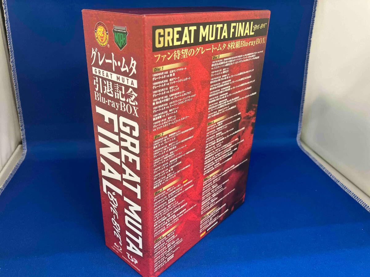Amazon.co.jp: グレート・ムタ 引退記念Blu-ray BOX:GREAT MUTA FINAL 
