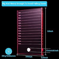 Vista 3 de Maitys Paleta de extensión de pestañas de cristal de tamaño más grande, bandeja de pestañas postizas de vidrio con pegamento adhesivo
