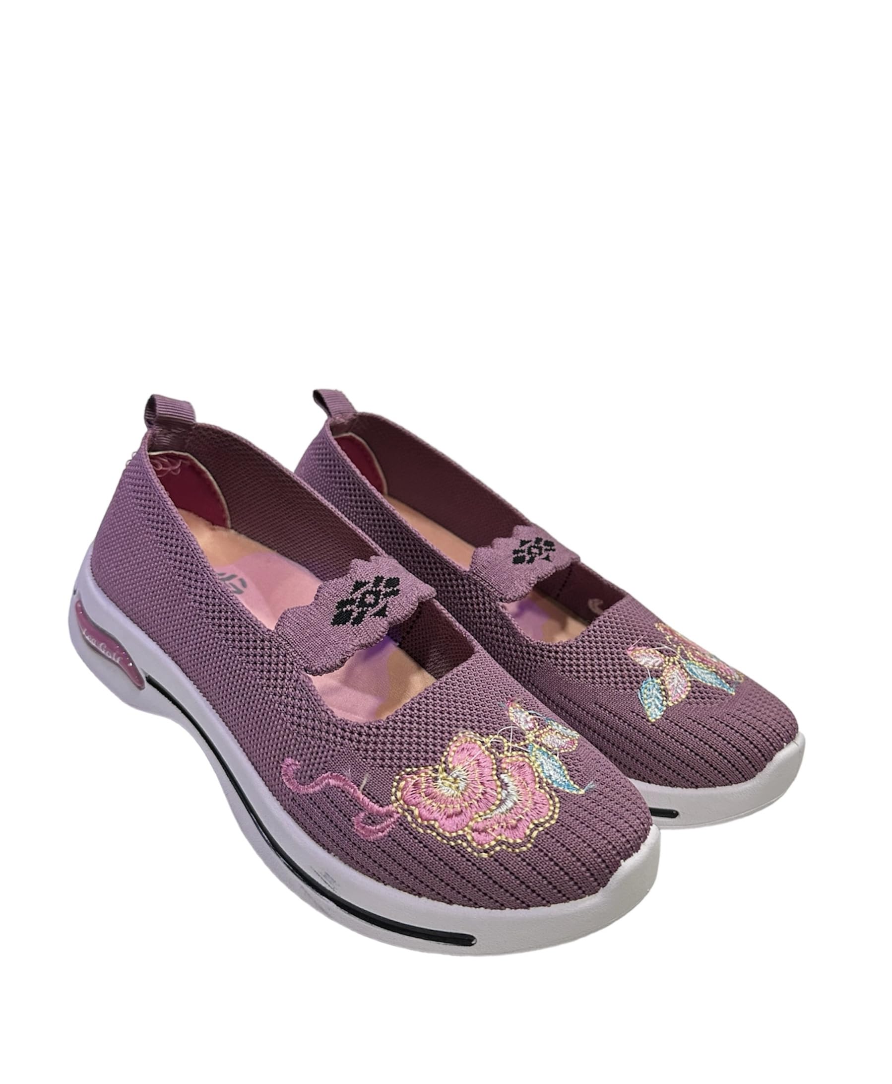 PUSHAN Runing Shoes for Female with Insole Memory Foam Size - 5 (Purple,) (B0CR4DYCZY) Amazon Price History, Amazon Price Tracker