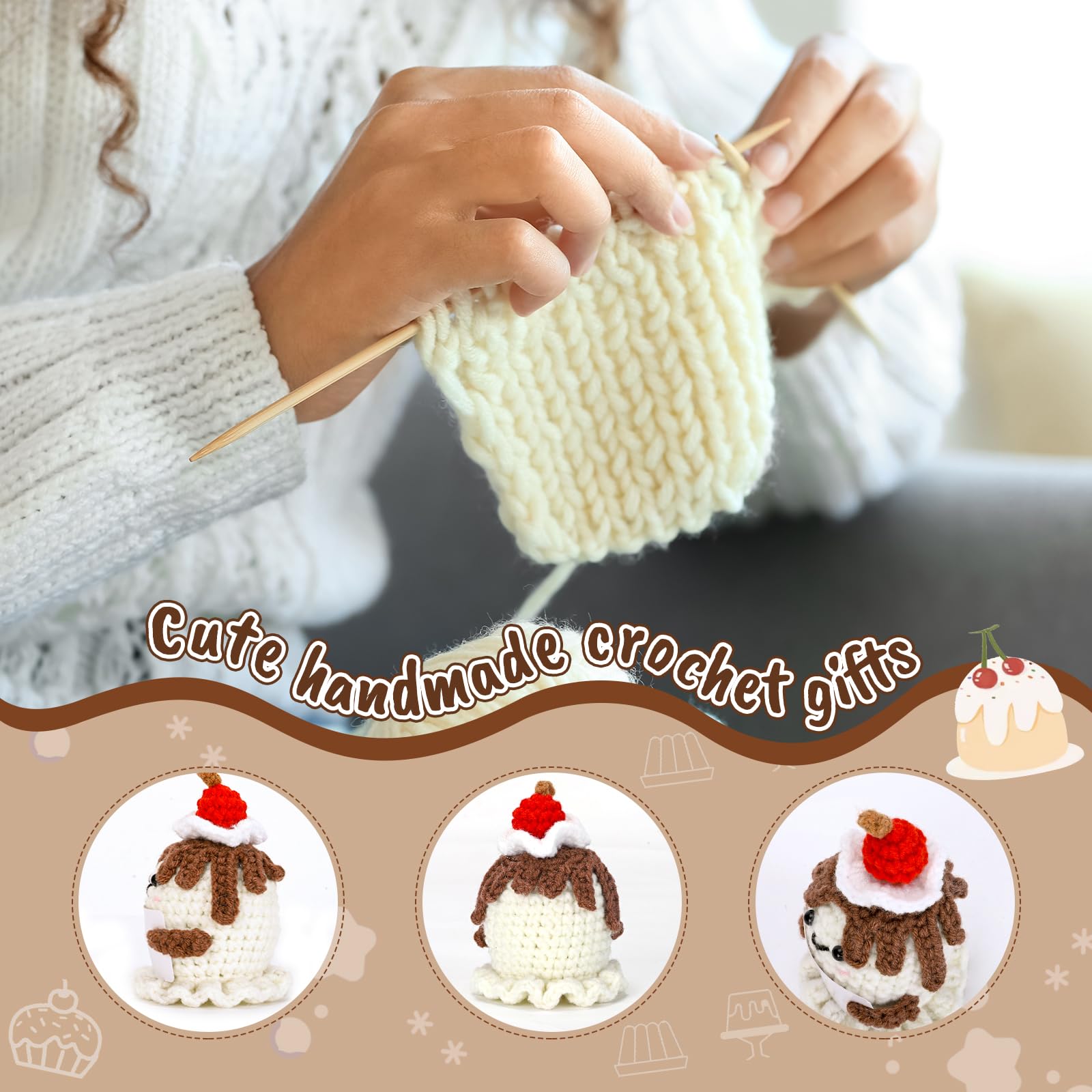 Mini Cadeau D'amour Pour Maman – Fait à La Main En Crochet