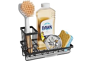SWTYMIKI Sink Caddy Sponge Holder - Revolutionize Kitchen Devour