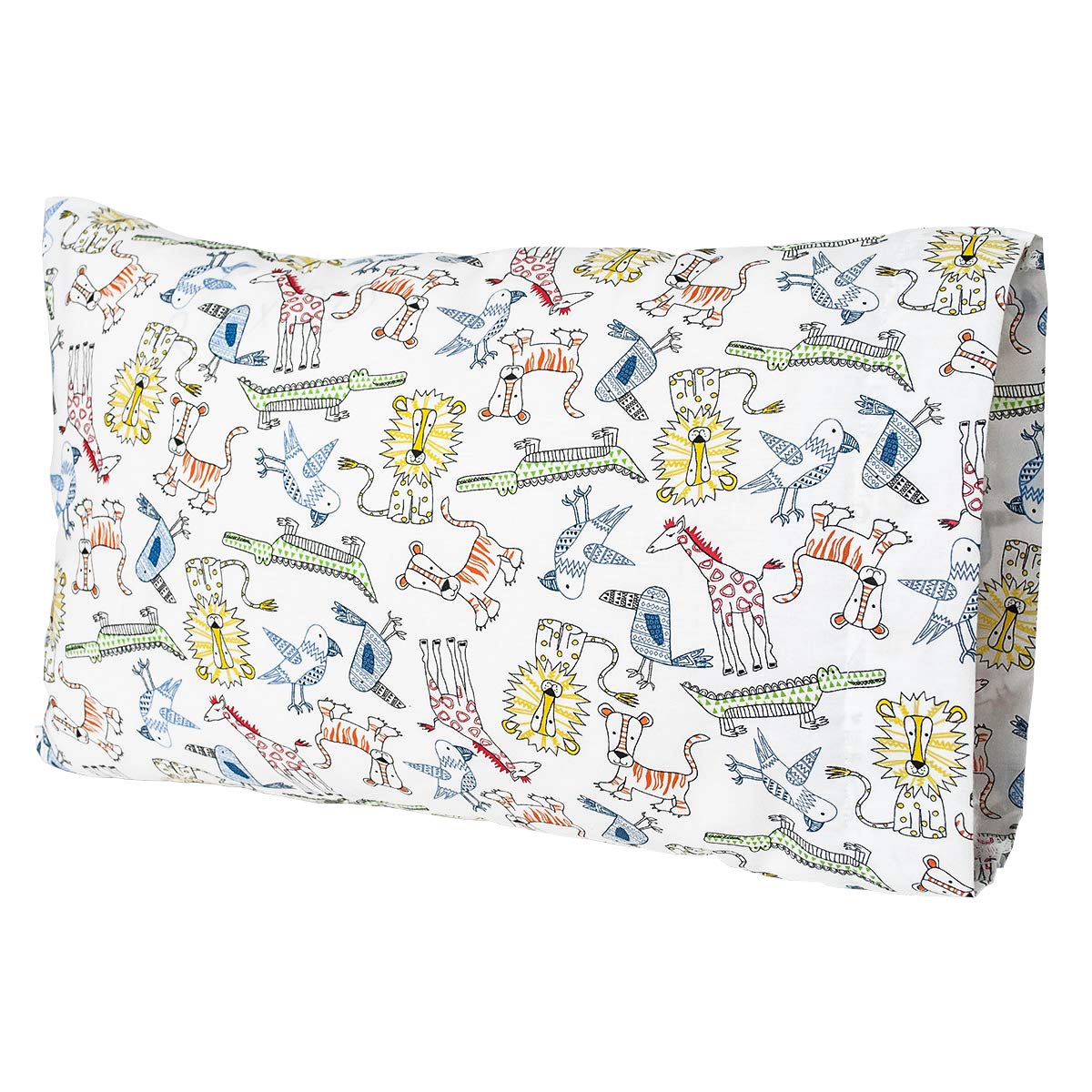 AB Lifestyles 14x21 300 Thread Count 100% Cotton Fun Printed Design Travel  Pillowcase Fits MyPillow Go Anywhere Pillow, Travel Size, Toddler Size