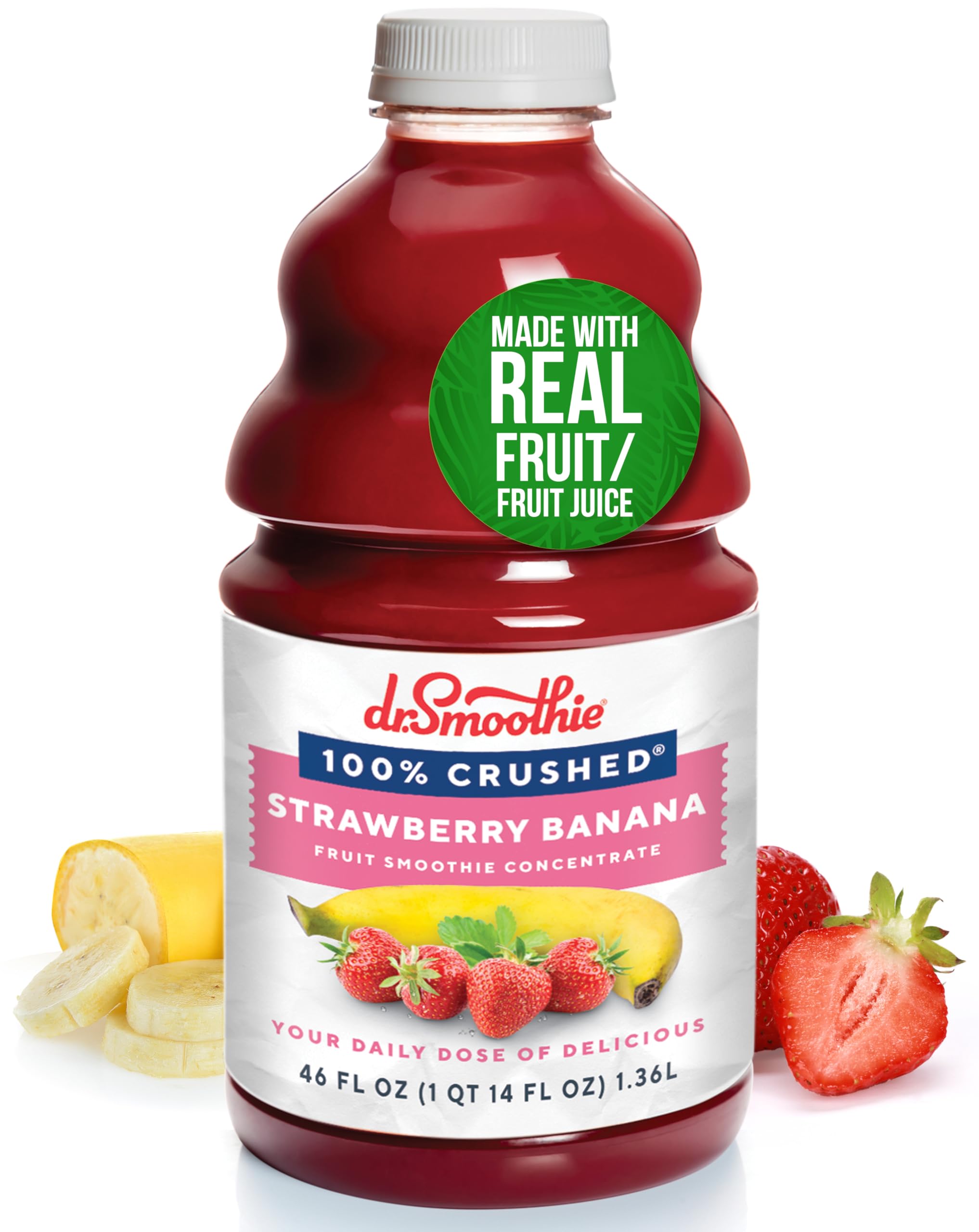 Amazon.com : Dr. Smoothie 100% Crushed Strawberry Banana – No