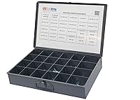 Vista 2 de El kit surtido de tornillos de máquina incluye puntas Phillips, 2,410 piezas Phillips Pan Head