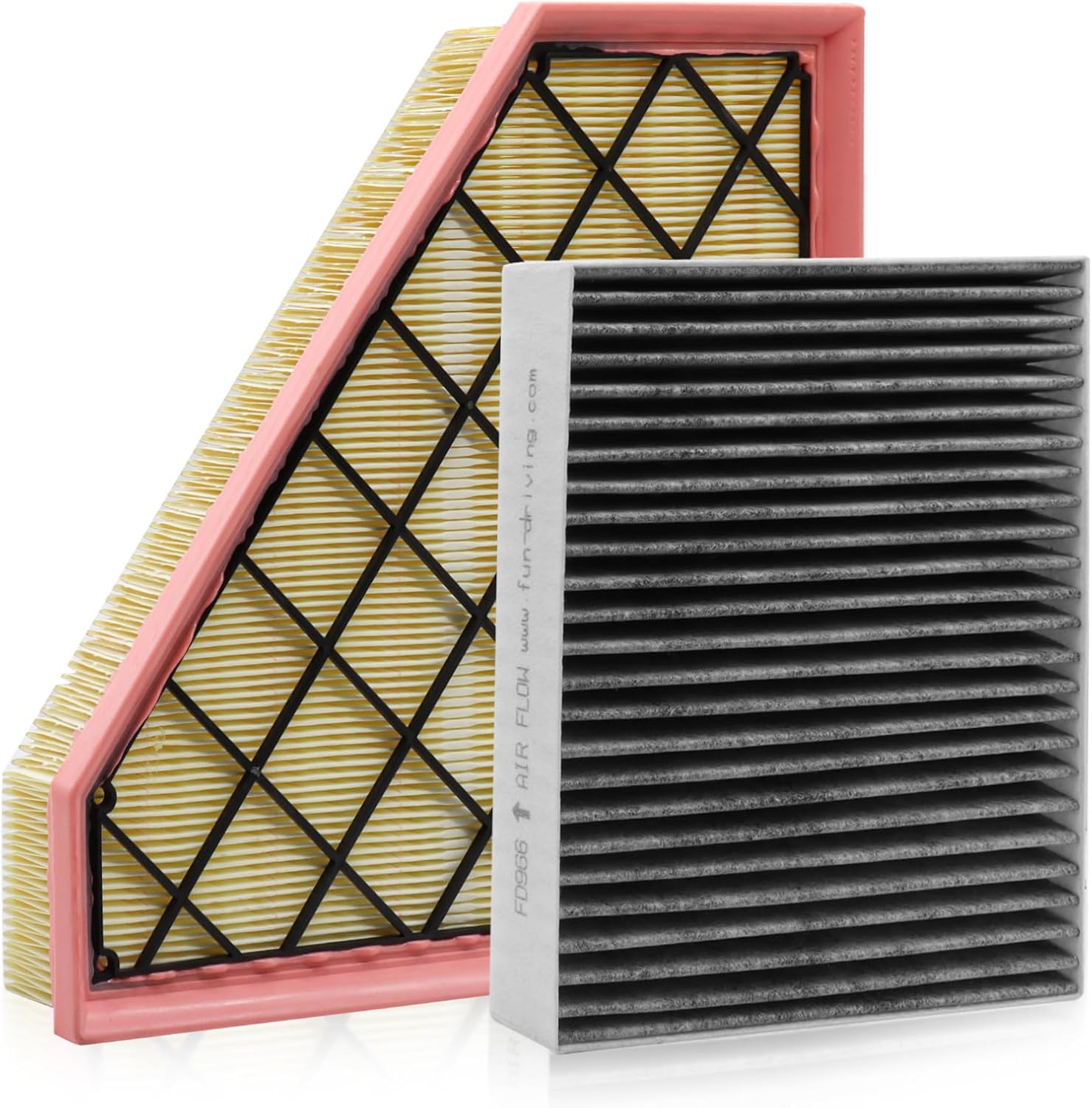 Cabin Engine Air Filter for Chevrolet Camaro 2016 2017 2018 2019 2020 2021 2022 2023 2024 (Except 6.2L)