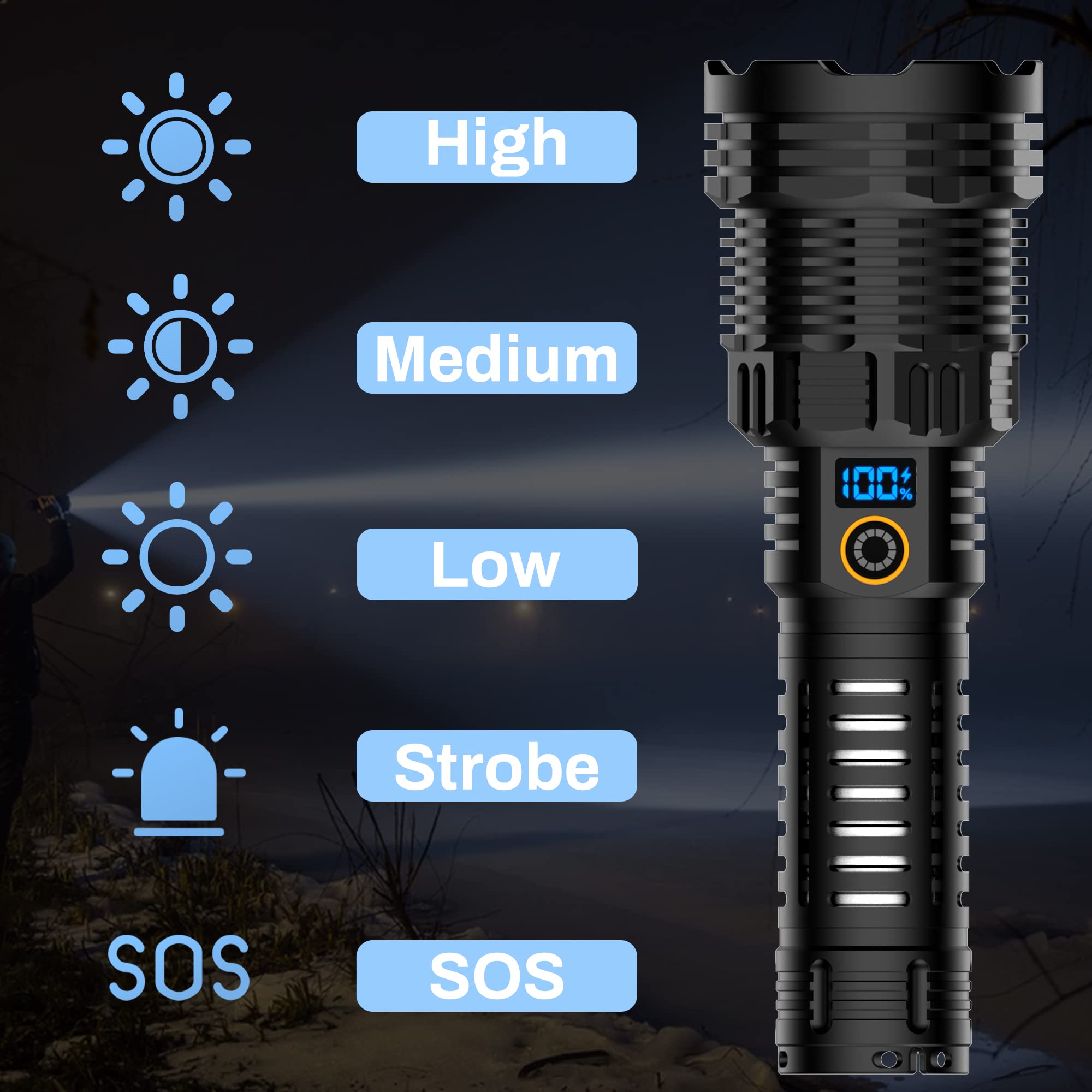 alifa rechargeable led flashlight Amazon.com: Alifa: FLASHLIGHT
