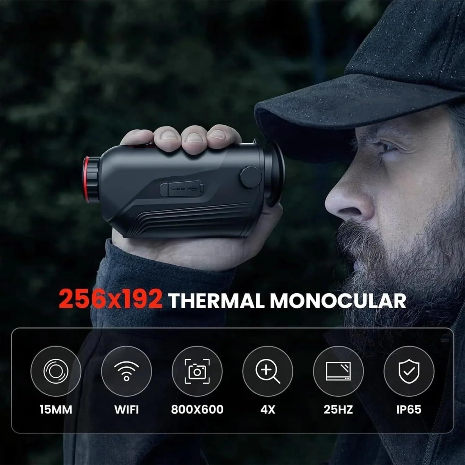 Termocamera, Termocamera G215 A Infrarossi Con Mirino Monoculare Per Visione Notturna
