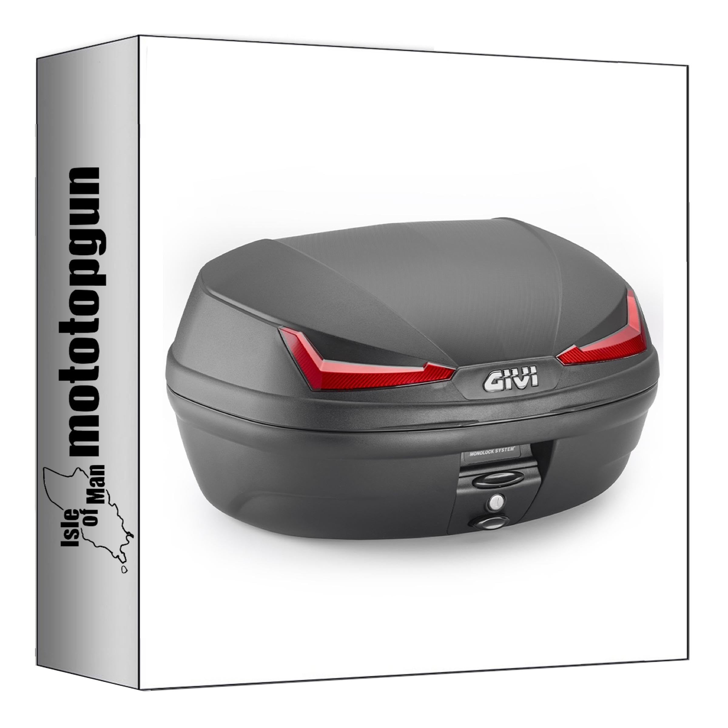 givi motorradkoffer e455n monolock simply iv schwarz 45 lt + träger kompatibel mit suzuki dl 1000 v-strom 2017 2018 2019 mototopgun e455n + sr3112 + m5m