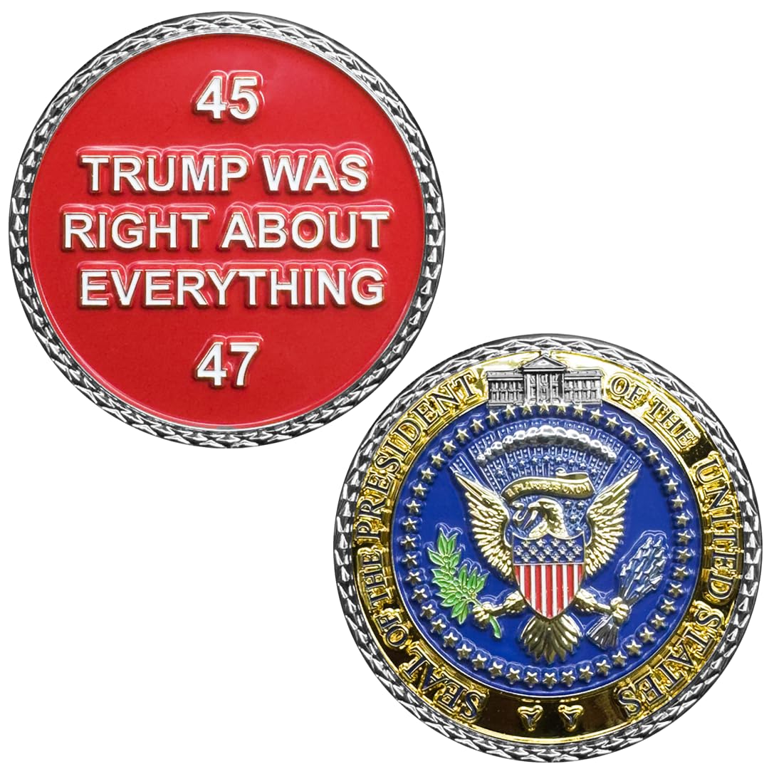 Amazon.com: AMERICA'S FRONT LINE EL18-4 President Trump was