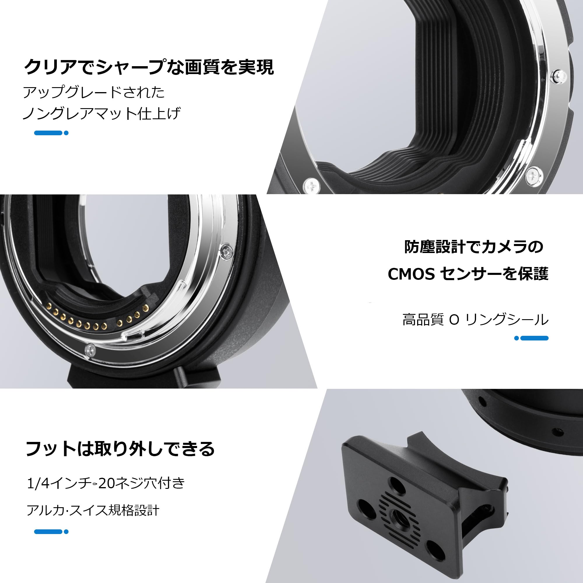 Amazon | JJC EF-EOSR レンズマウントアダプター Canon EF/EF-S - RF
