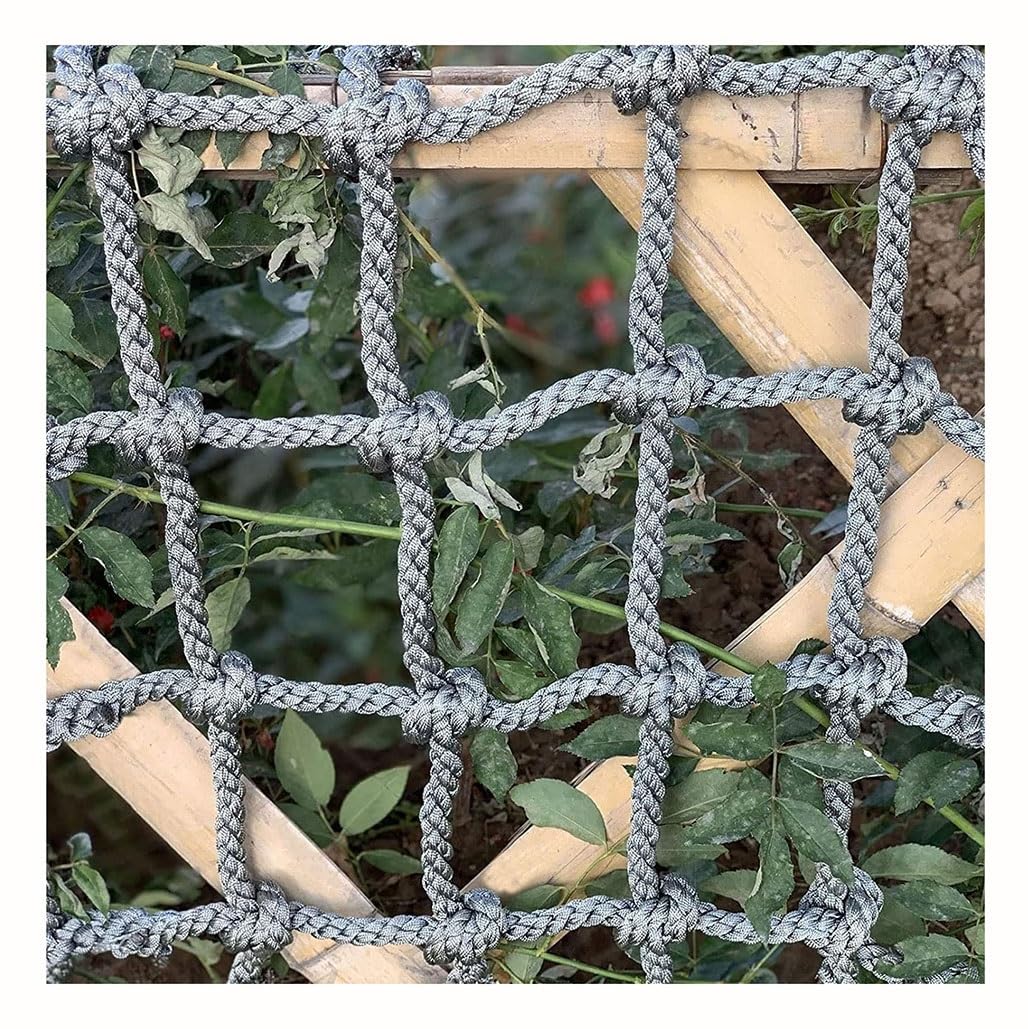 Outdoor Kinderspielplatz-Sicherheitsnetz – doppellagiges Kletternetz für Hinterhof-Spielsets (1 x 2 m) – langlebig, sicher, lustiges Spielgerät