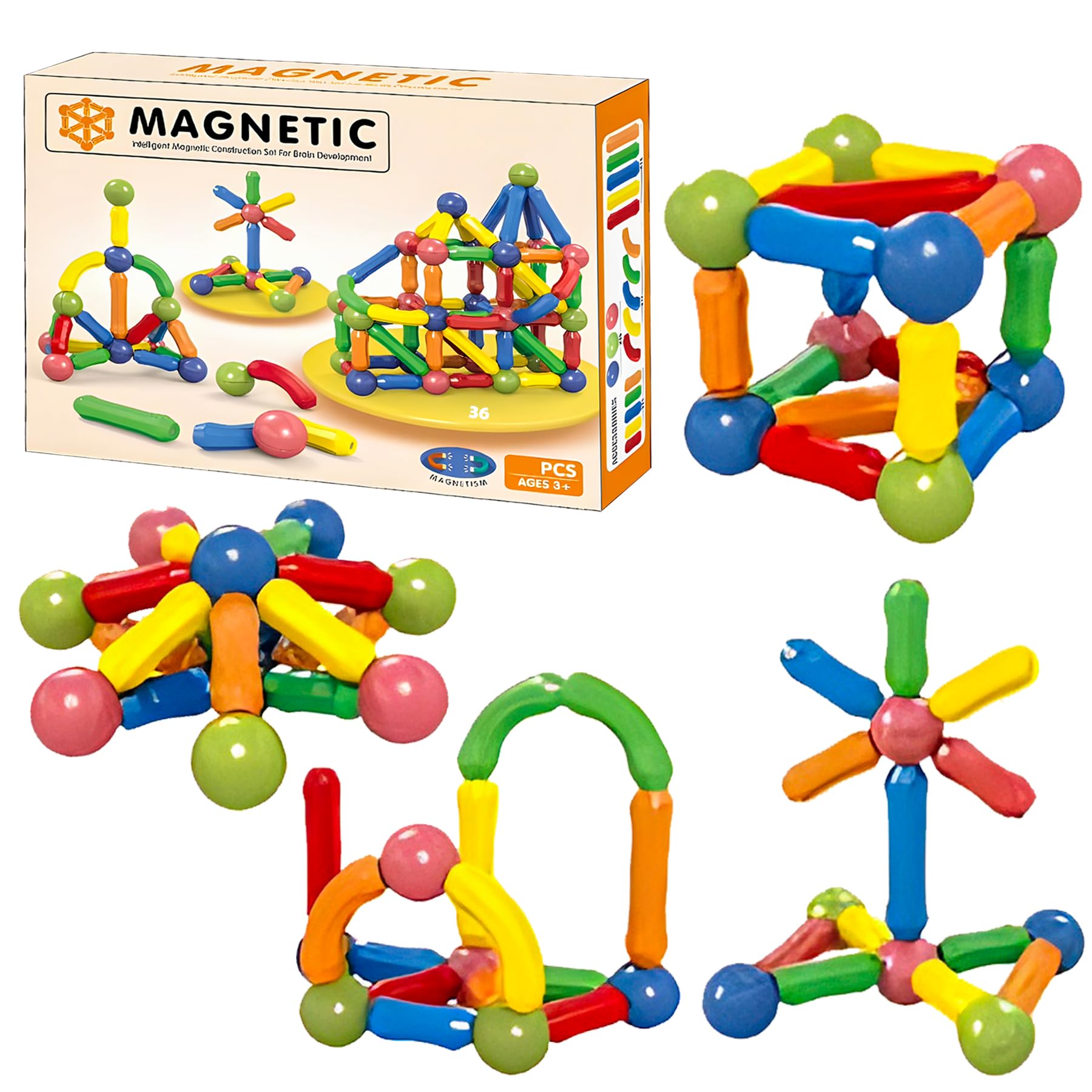 See full amazon price history chart for WISHKEY 36 Pcs Magnetic Building Sticks Blocks Kids Toys, Educational STEM Learning Magnetic Roundels Stick Building with Balls, Activities Toys for Toddlers, 3+ Years, Multicolor (Pack of 1) WISHKEY 36 Pcs Magnetic Building Sticks Blocks Kids Toys, Educational STEM Learning Magnetic Roundels Stick Building with Balls, Activities Toys for Toddlers, 3+ Years, Multicolor (Pack of 1) (B0D5HTK1QL) Amazon Price History, Amazon Price Tracker
