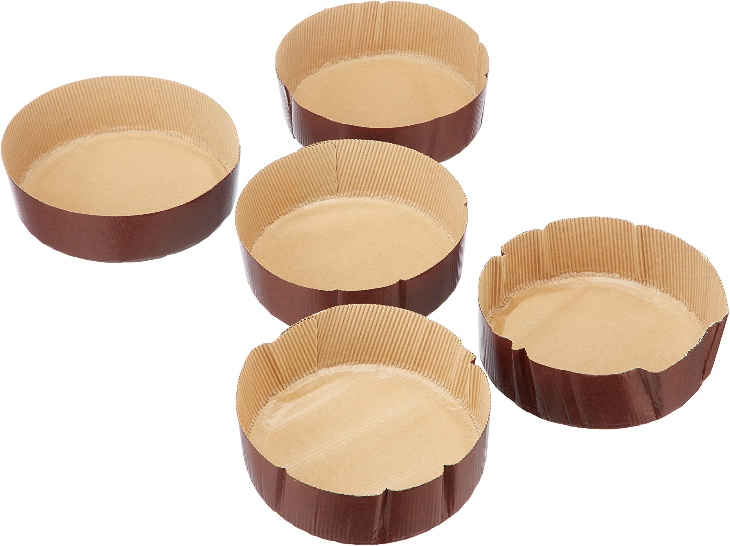 Moldes para Colomba de 1 kg desechables - Decora - 5 unidades por 6,50