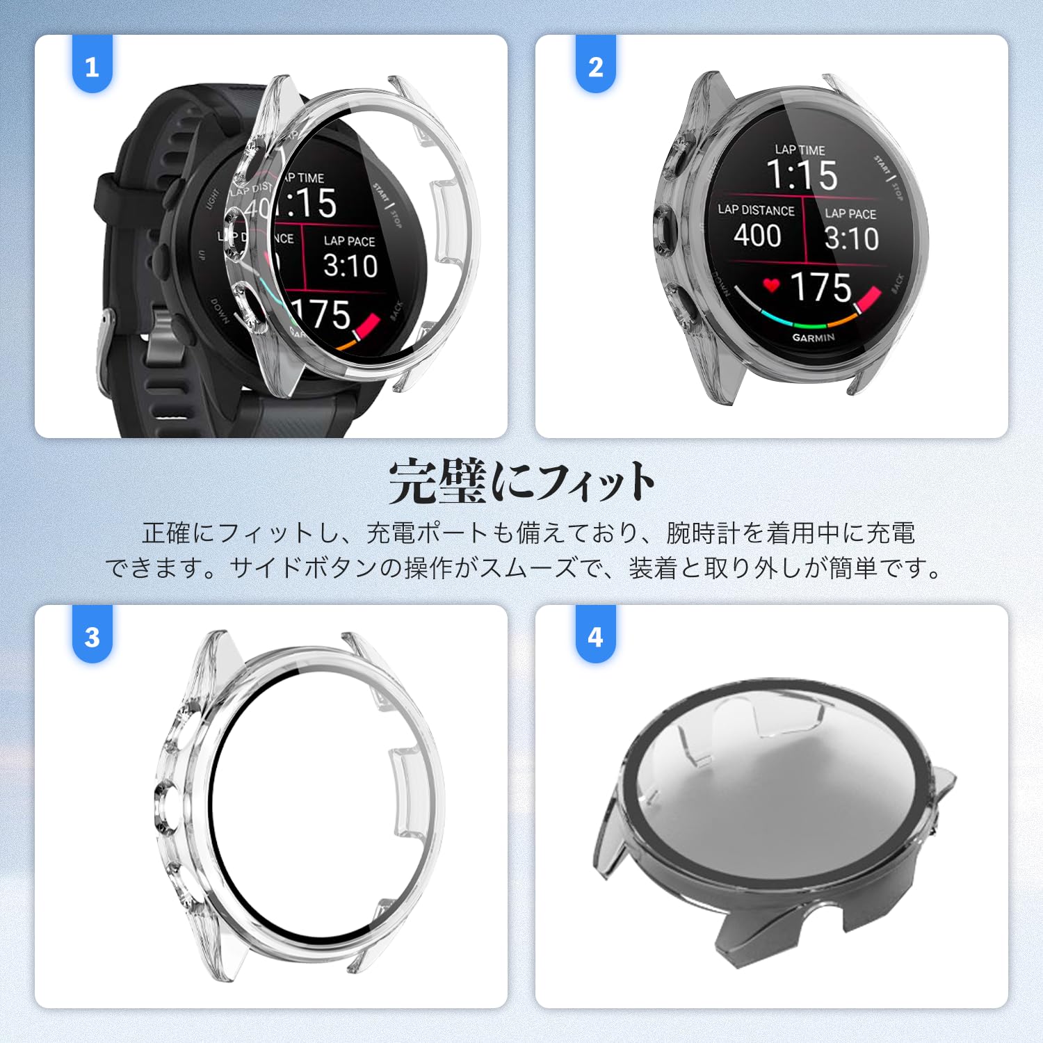 Amazon.co.jp: ガーミン(GARMIN) Forerunner 165/Forerunner 165 Music