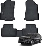 Auxko Tapis de sol tout temps convient pour Subaru Forester 2025 2026 TPE Linges Accessoire pour les forestiers subaru 2025 2026 Tapis antidérapants pour toute la saison Noir