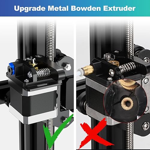Vista 3 de Impresora 3D oficial Creality Ender 3 V2 Neo, actualización de Ender 3 V2 con kit de nivelación automática CR Touch, plataforma de impresión