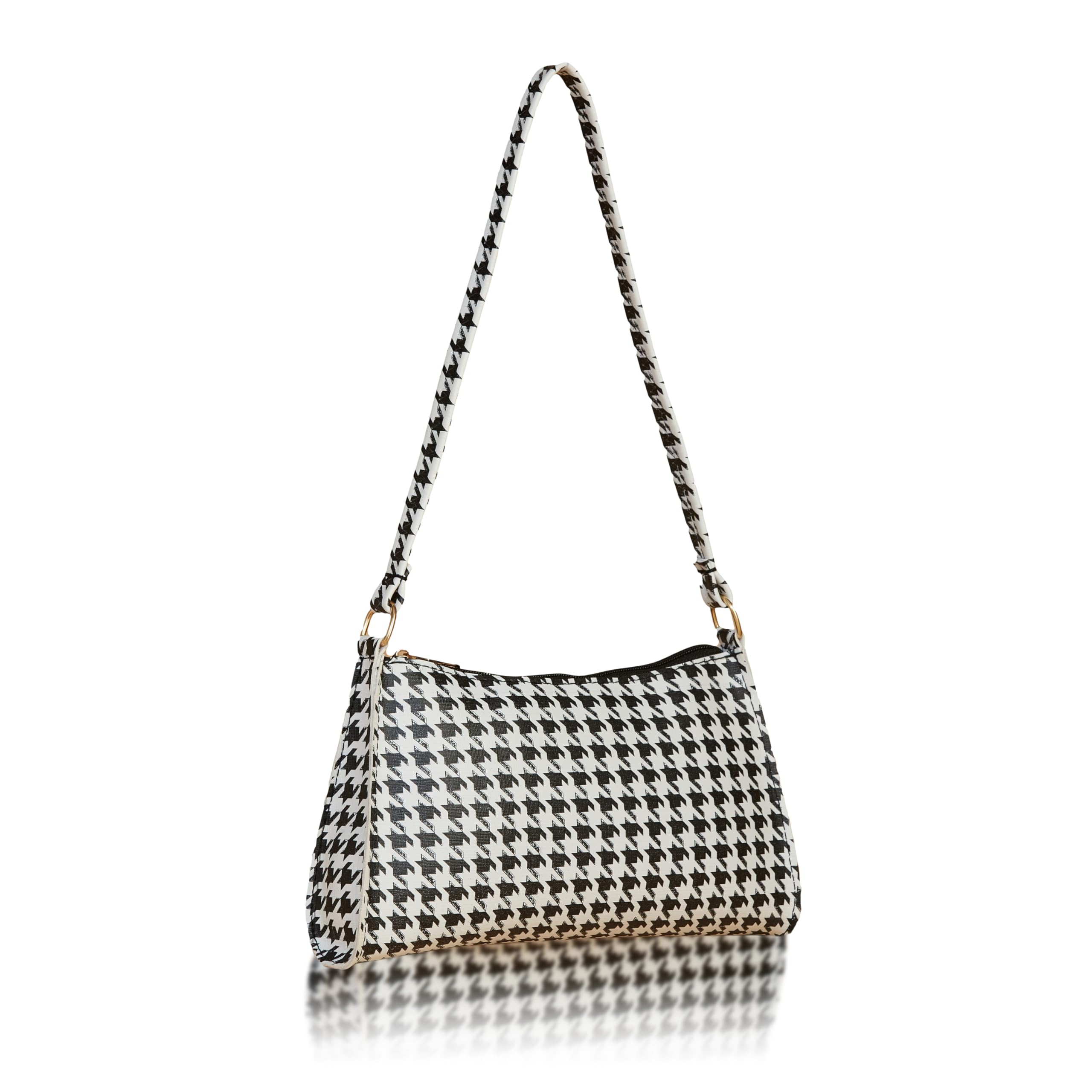 Leatherette Side White Sling Bags For Women's Ladies-image-18